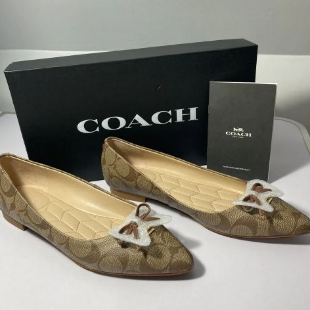Authentic Coach canvas shoes